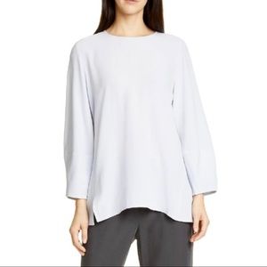 Eileen Fisher bell sleeve blouse